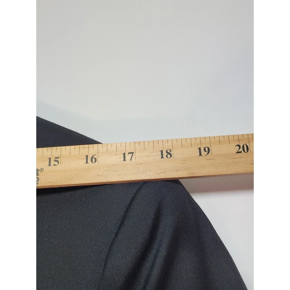 Jos. A. Bank Blazer Mens 42 Traditional Fit Black Gold Crest Buttons Preppy